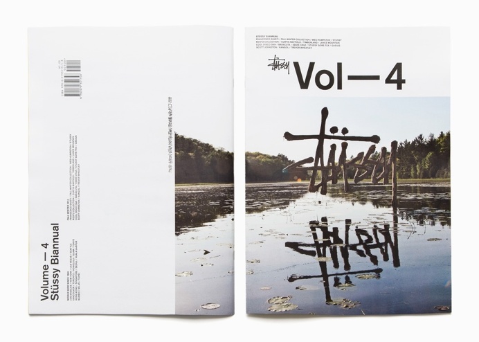 Stussy Binannual Vol. 4 Book Layout