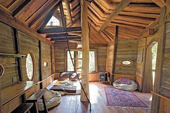 Dream Houses Woods #cabin #woods #architecture #house