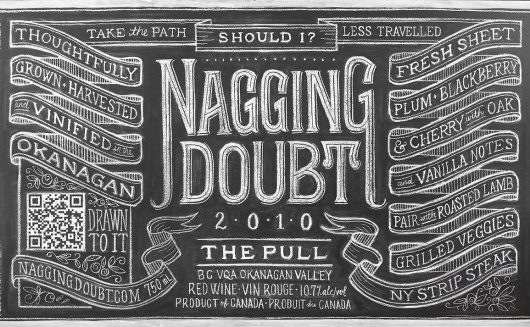 Google Reader (1000+) #blackboard #blackwhite #chalk #typography