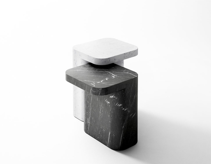 #marble #retegui #rock #marmol #white #black #table #mesita #small