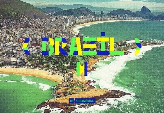 Sudamérica —Type on the Behance Network #brazil #brasil #typography