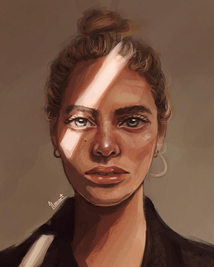 Becca Horn – Illumination Study #26 by 1Leoart