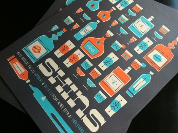 Lost Type Co-op | Blog #shins #design #poster #the