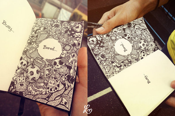 Doodle: Busy and Bored by *lei melendres on deviantART #melendres #lei