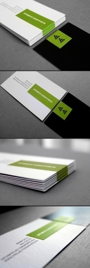 Business card design idea #356: projectGRAPHICS corporate identity on the Behance Network #kosovo #business #prishtina #projectgr...