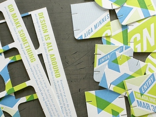 Eight Hour Day » Blog » The Best Thing I Saw Today • March 8, 2012 #die #cut #interactive #print #design #graphic #aiga