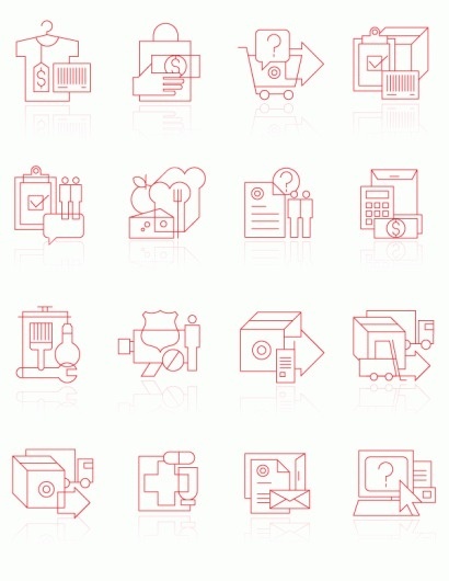 Eight Hour Day » Target Career Icons #line #icons