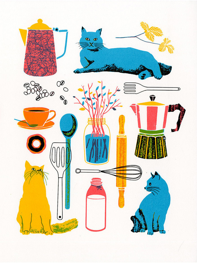 Etsy Finds: Boyoun Kim / on Design Work Life #illustration