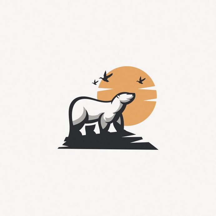 Bear logo design