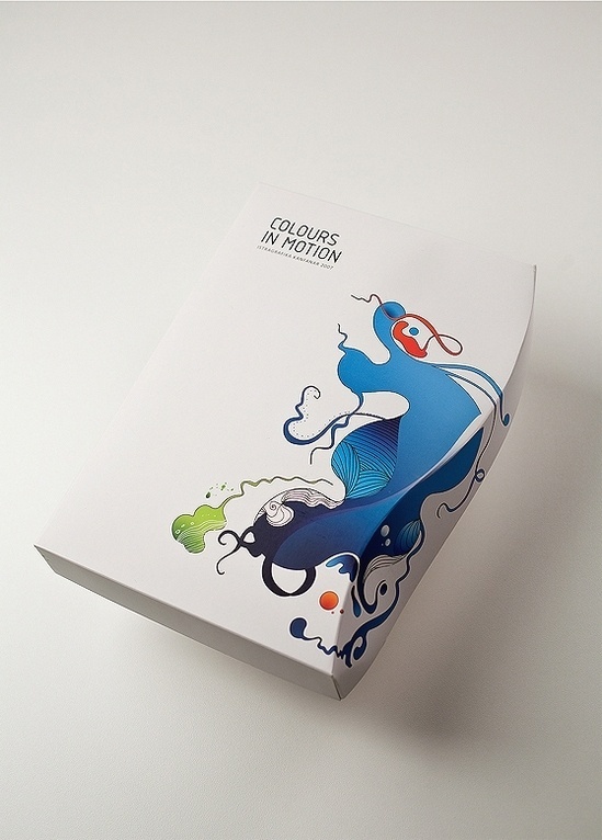 Colors in Motion (press kit) on the Behance Network #packaging
