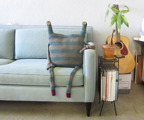 swissmiss #pillow #beast #textile