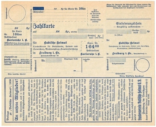 postkonto_01.jpg (JPEG-Grafik, 1024x834 Pixel) #old #postkonto #fraktur #germany #paper