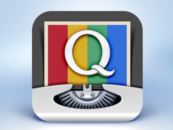 InstaQuote App Icon Design #text #dribbble #instagram #icon #ramotion #design #app #instaquote #typewriter