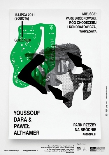 All sizes | The Museum of Modern Art in Warsaw / sculpture park III poster v2 | Flickr - Photo Sharing! #color #poster #texture