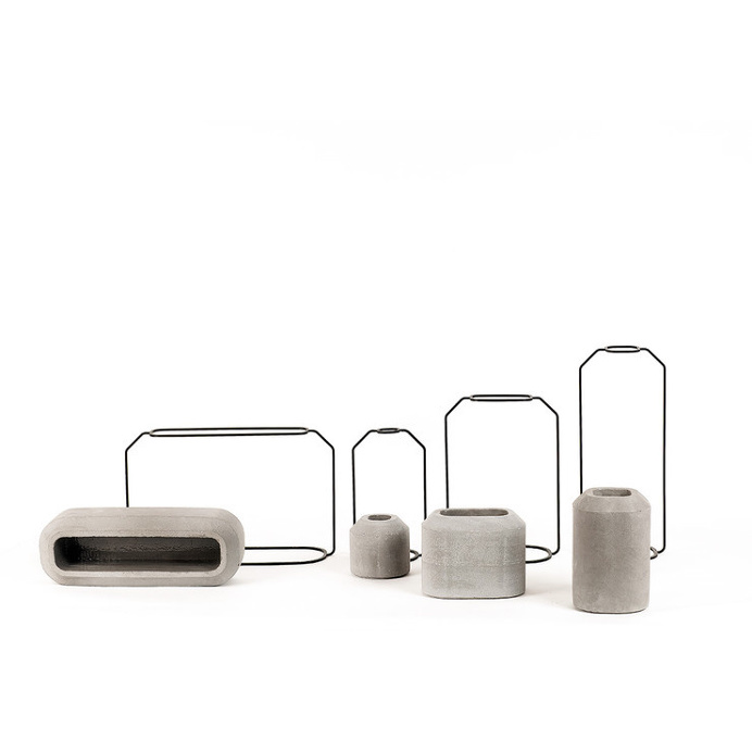 C Weight Vase Raw #vase #concrete