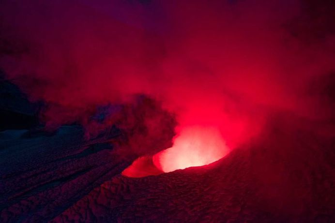Aeon: Fiery Red Nordic Landscapes by Oystein Sture Aspelund
