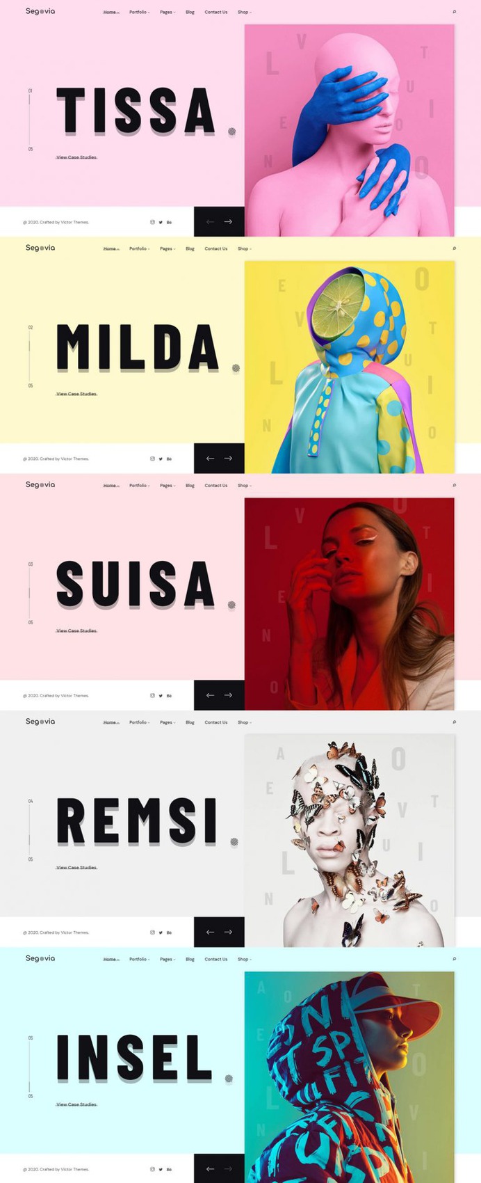 Segovia – A Minimal Portfolio And Blog