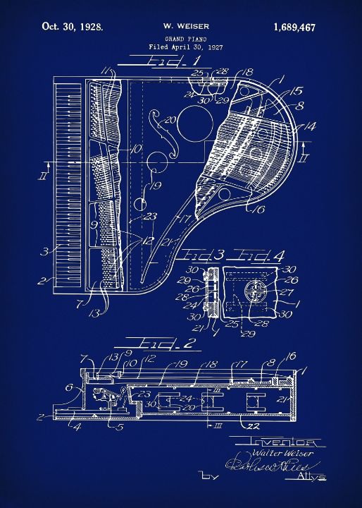 Grand Piano Patent - SamKal