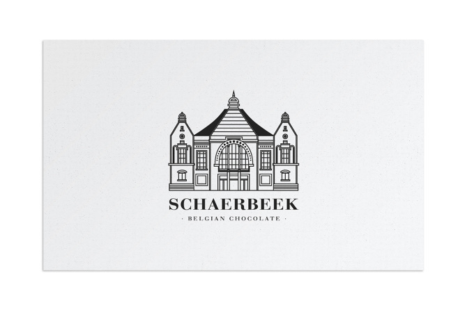 SCHAERBEEK #house #gare #schaerbeek #belgium #logo