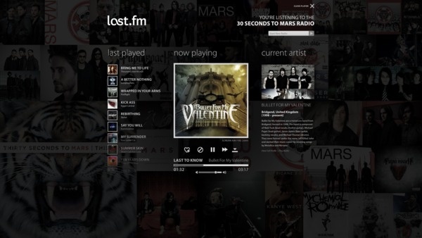 Last.fm Website Redesign on the Behance Network #radio #album #site #player #screen #full #music #web #last
