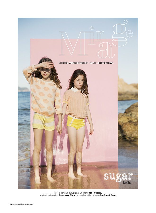 Sugar Kids for Milk Magazine by Anouk Nitsche