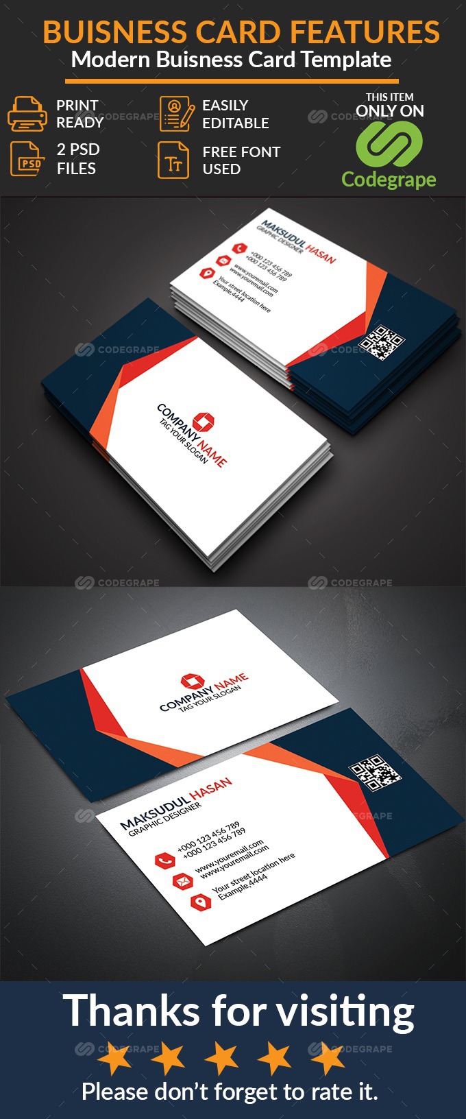 Modern Business Card