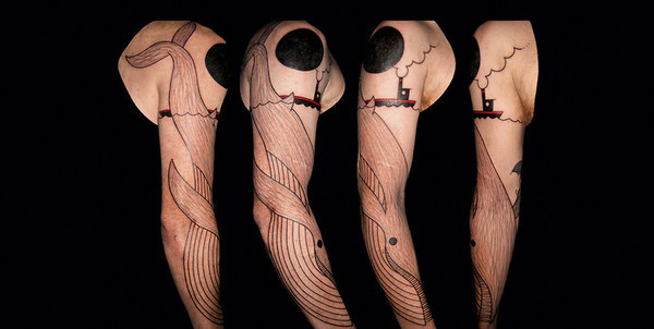 1 | 9 Artists Who Stretch The Rules Of Tattoo Design | Co.Design: business + innovation + design #simple #whale #tattoo #fastco