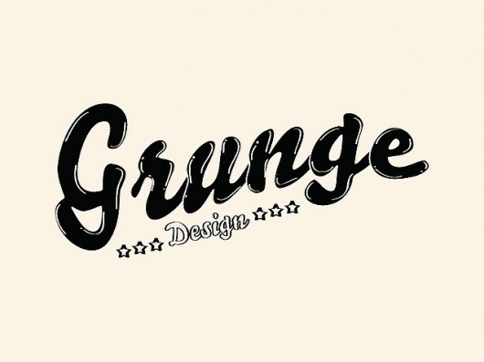 Grunge Design | Flickr - Photo Sharing! #logo #design #typo #grunge