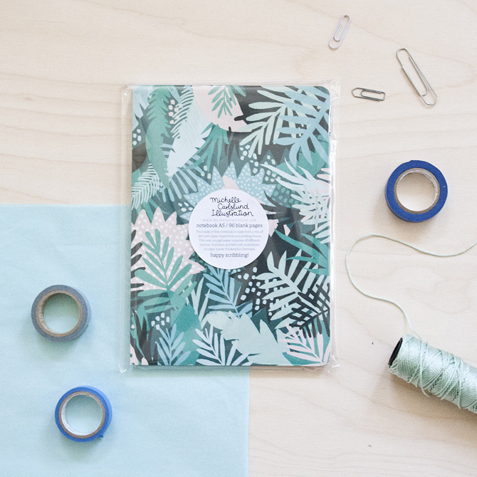 #nordic #design #graphic #illustration #danish #bright #simple #nordicliving #living #interior #kids #room #notebook #jungle #green #write