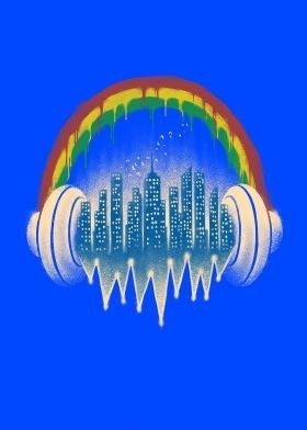 http://displate.com/barmalisirtb #music #illustration #headphone #art