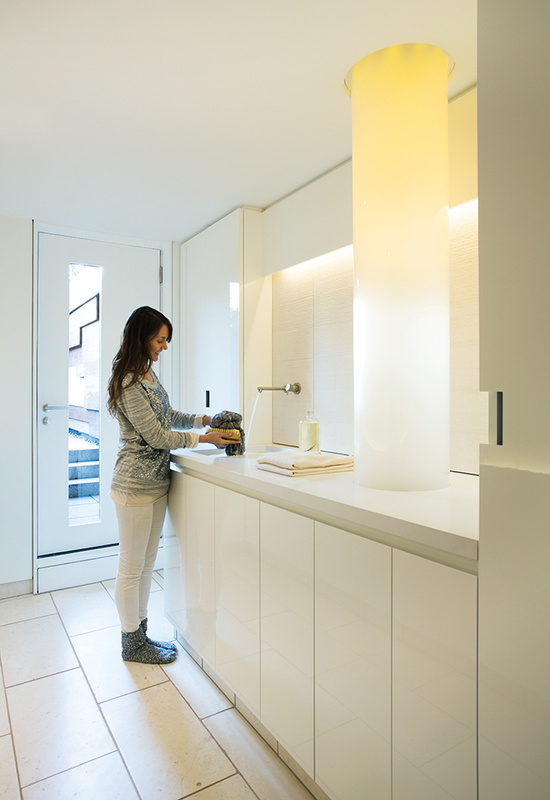 Dwell - Bright Modern Laundry Room We'd Actually Like to Spend Time In