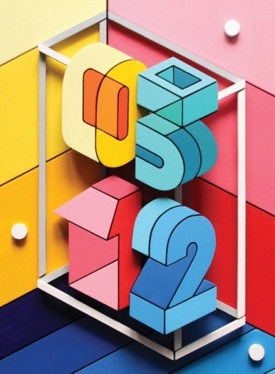 (16) Tumblr #numbers #type #design #awesome