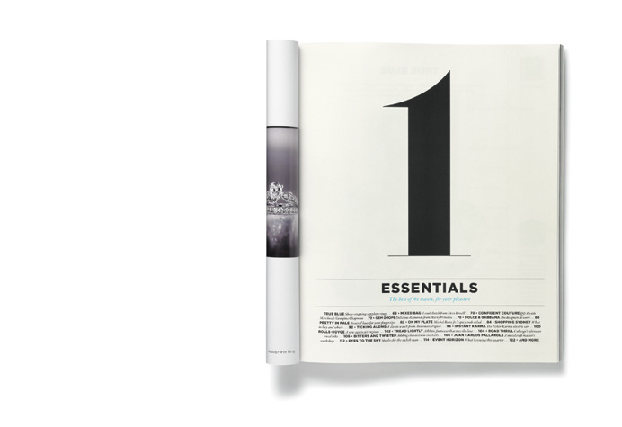 Spreads, layout, magazine