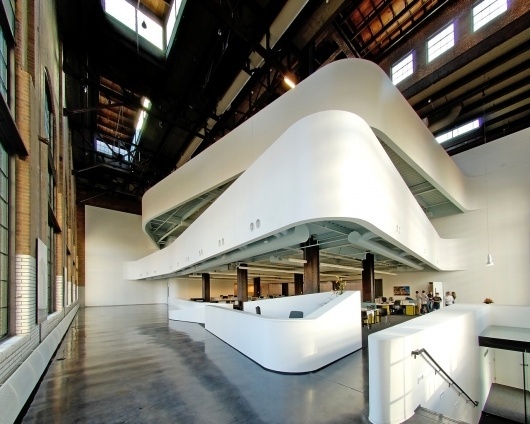 Cannon Design industrial office conversion // Tenniswood Blog #cannon