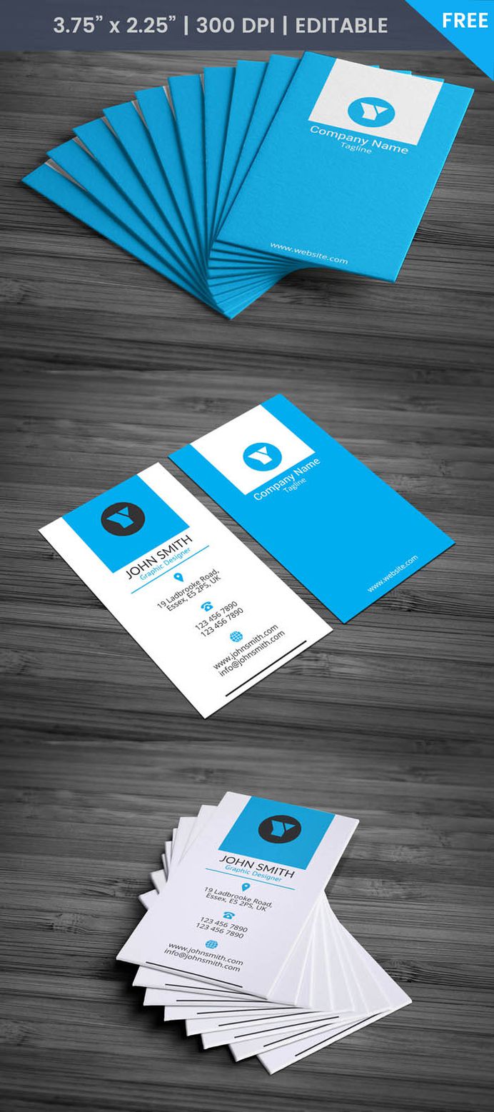 Free Director Business Card Template