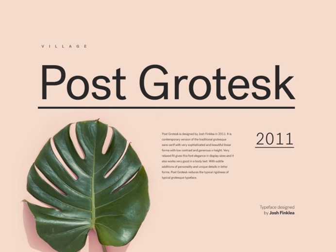 Alternatives to Helvetica