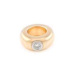RING MIT BRILLANT-SOLITAIRE 'SCHUBART'