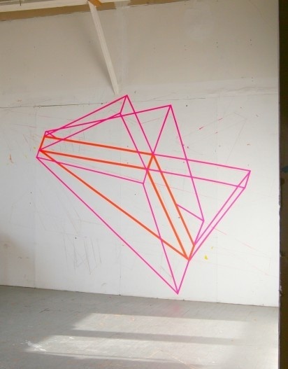 (via Design For Mankind Part 6) #line #geometry #installation #contemporary #illustration #art #drawing