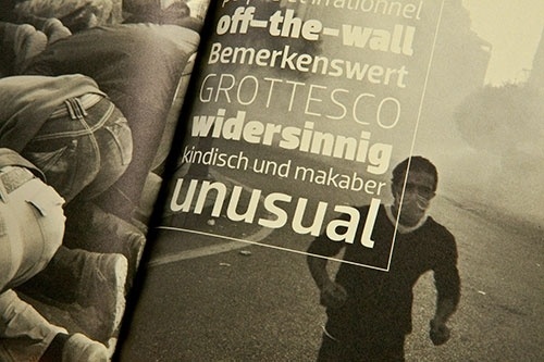 Slanted - Typo Weblog & Magazin - Das Gefühl Typografie - Alles über Schriften, Fontlabels & Design #slanted #grotesque #design #graphic #photography #magazine #typography