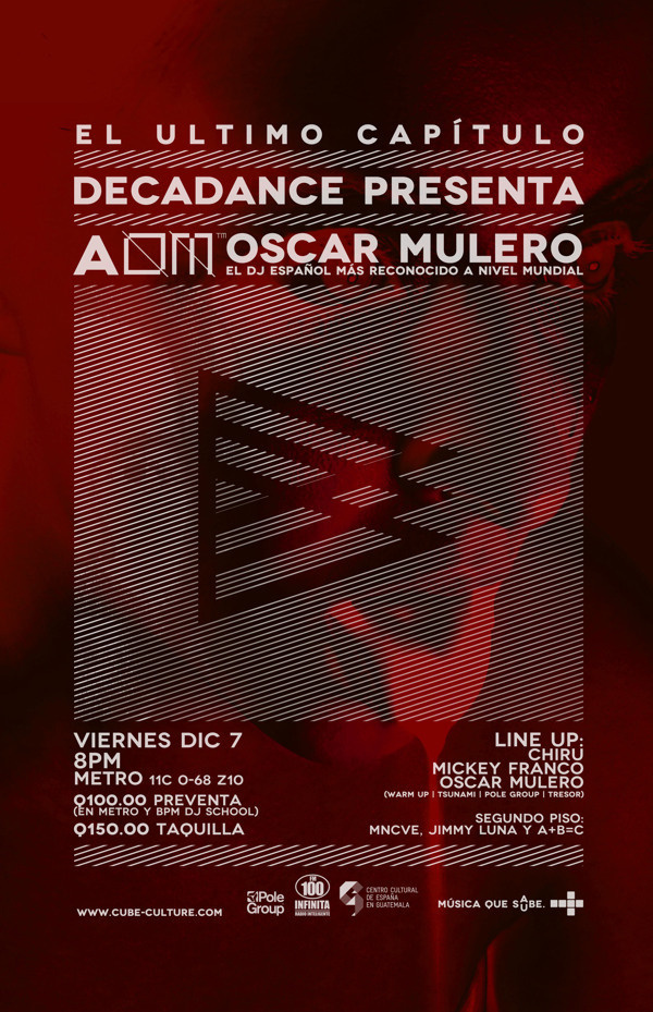 Decadance / Nov-Dic 2012 #logotype #branding #cover #identity #music #logo #booklet #typography