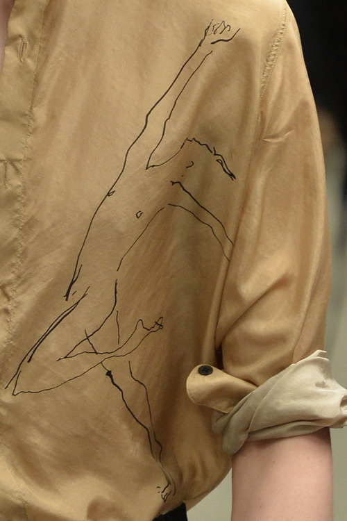 Tumblr #fashion #drawing #nude #shirt