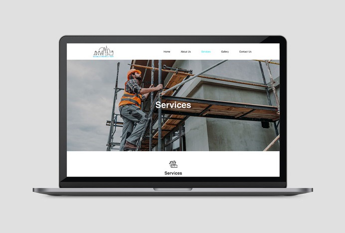 Mark Construction LTD Website Design – Deivid Cole