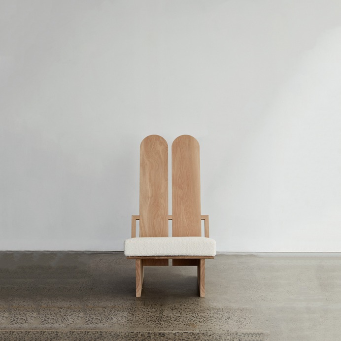 Sometimes, We Sit Chair by Olivia Bossy