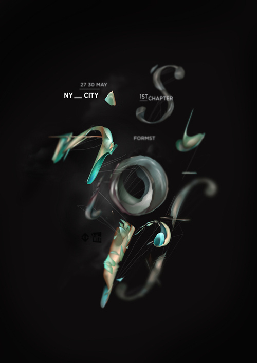 NYC Formst is the first chapter of an experimental typographic project.nIt is an antropomorphical approach to a typography based essay on #design #poster