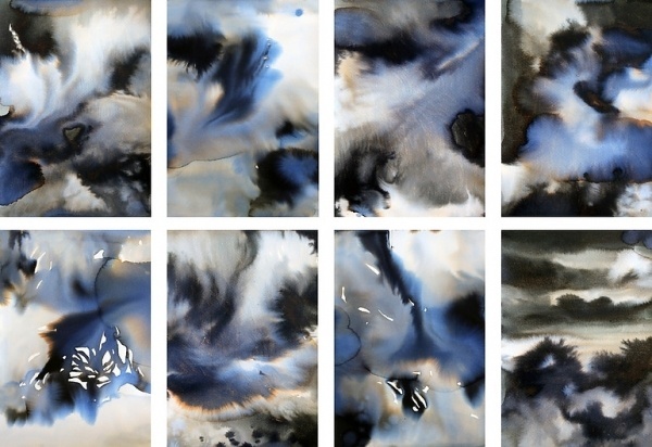 Saatchi Online Artist: Dedicación Garcia; Pen and Ink, 2012, Drawing #abstract #ink #marble #art
