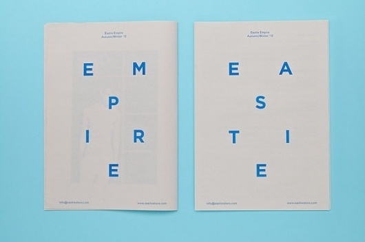 Eastie Empire on the Behance Network #print #editorial #typography