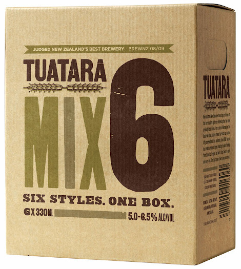 Tuatara Mix Pack #packaging #beer #label #bottle