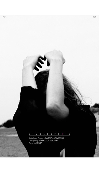 shoot spread #numbers #credits #white #hands #bleed #black #listing #spread #photography #full #and #fashion #shoot #magazine #typography