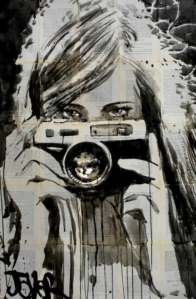 loui jover illustration #camera #illustration #girl