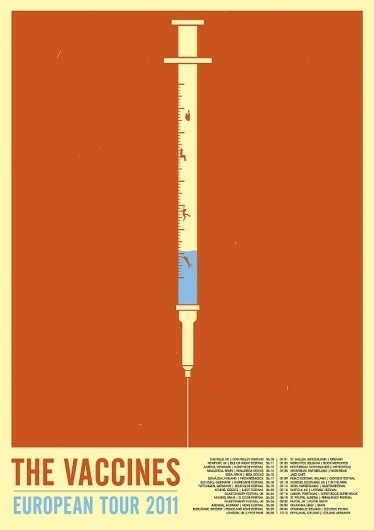 vaccines.jpg (JPEG Image, 595x842 pixels) #vaccines #the #patrik #needle #diving #poster #music #svensson